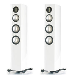 White Monitor Audio Gold GX300 Speakers -  Audio Sound from Ambeince Systems Queenstown